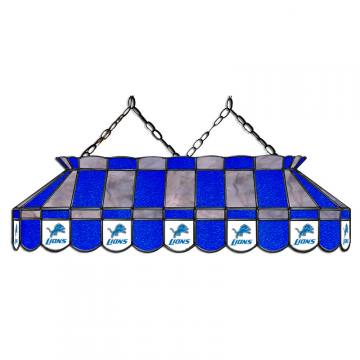 Detroit Lions 40 Inch Glass Billiard Light